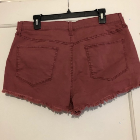 Pink Ripped Shorts - Picture 2 of 2